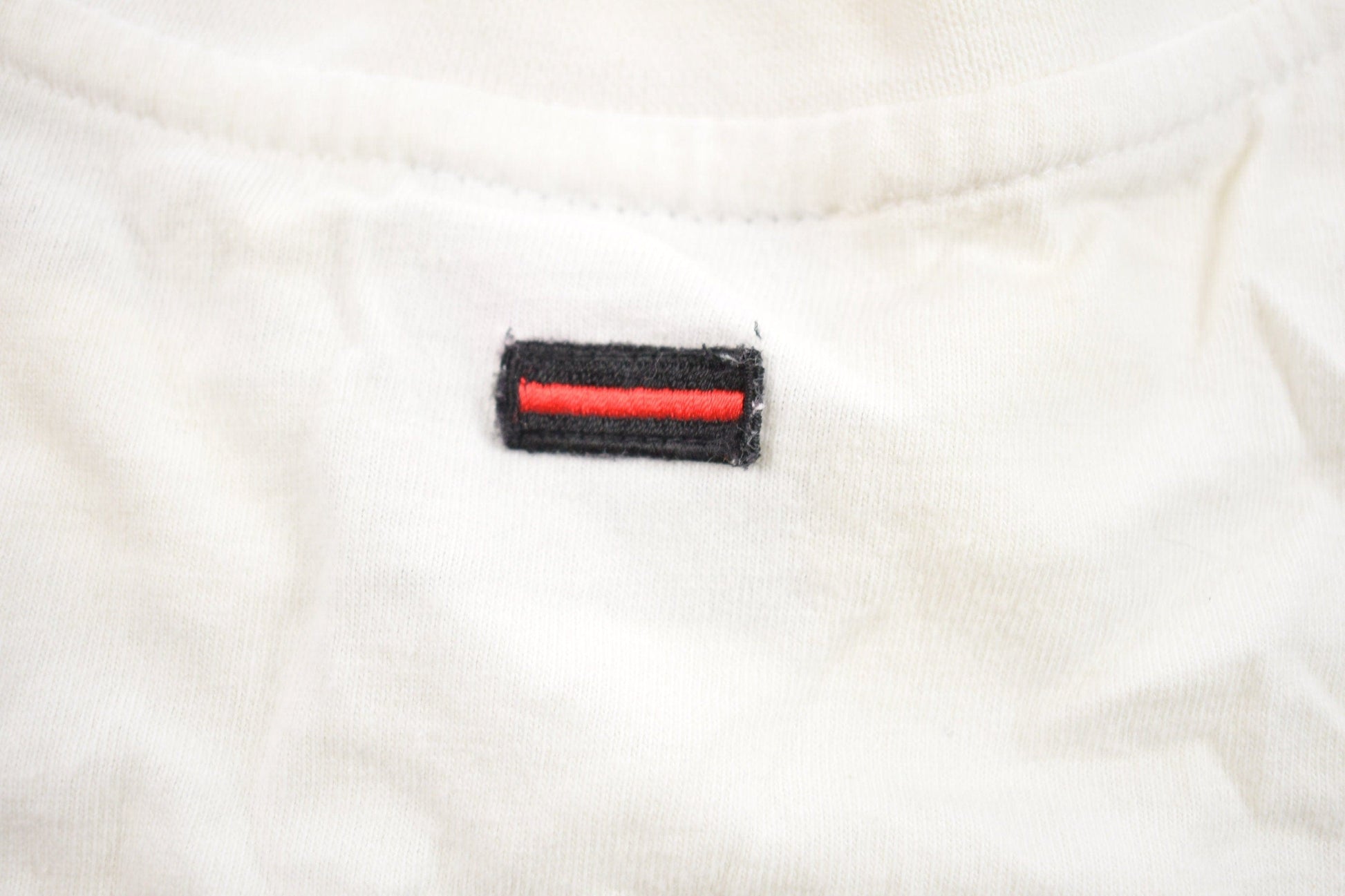 Vintage 1990s FUBU.CO.XC11 Fuzzy Embroidered Lettering T-Shirt Men's 3XL from propervintagecanada