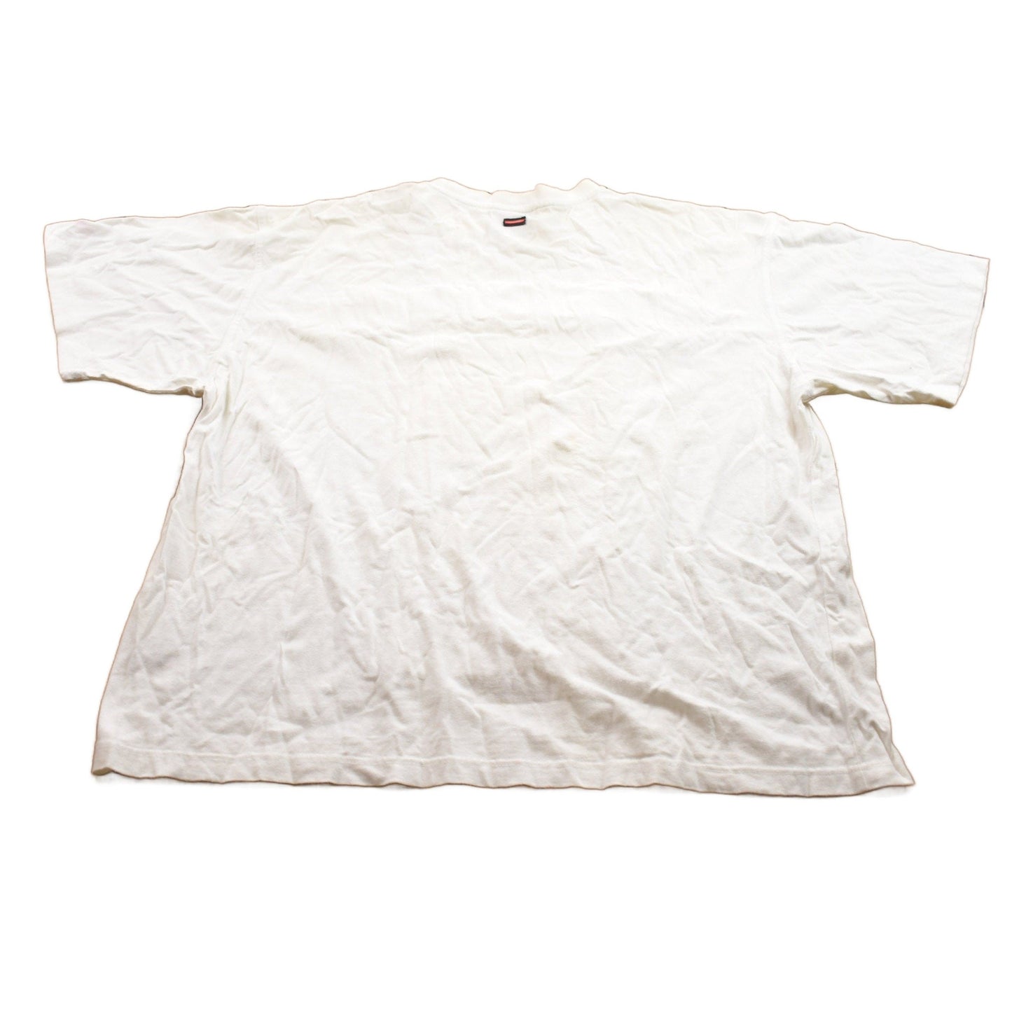 Vintage 1990s FUBU.CO.XC11 Fuzzy Embroidered Lettering T-Shirt Men's 3XL from propervintagecanada