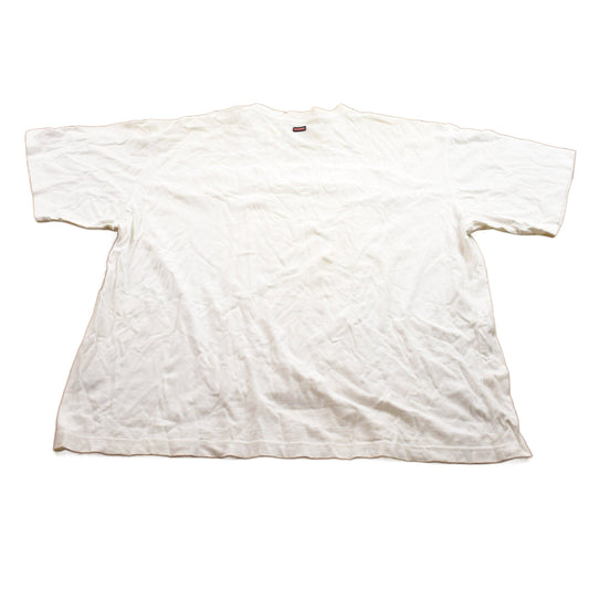 Vintage 1990s FUBU.CO.XC11 Fuzzy Embroidered Lettering T-Shirt Men's 3XL from propervintagecanada