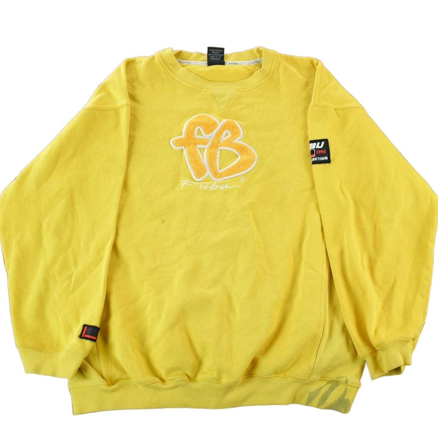 Vintage 1990s Fubu Crewneck Sweatshirt Youth XL from propervintagecanada