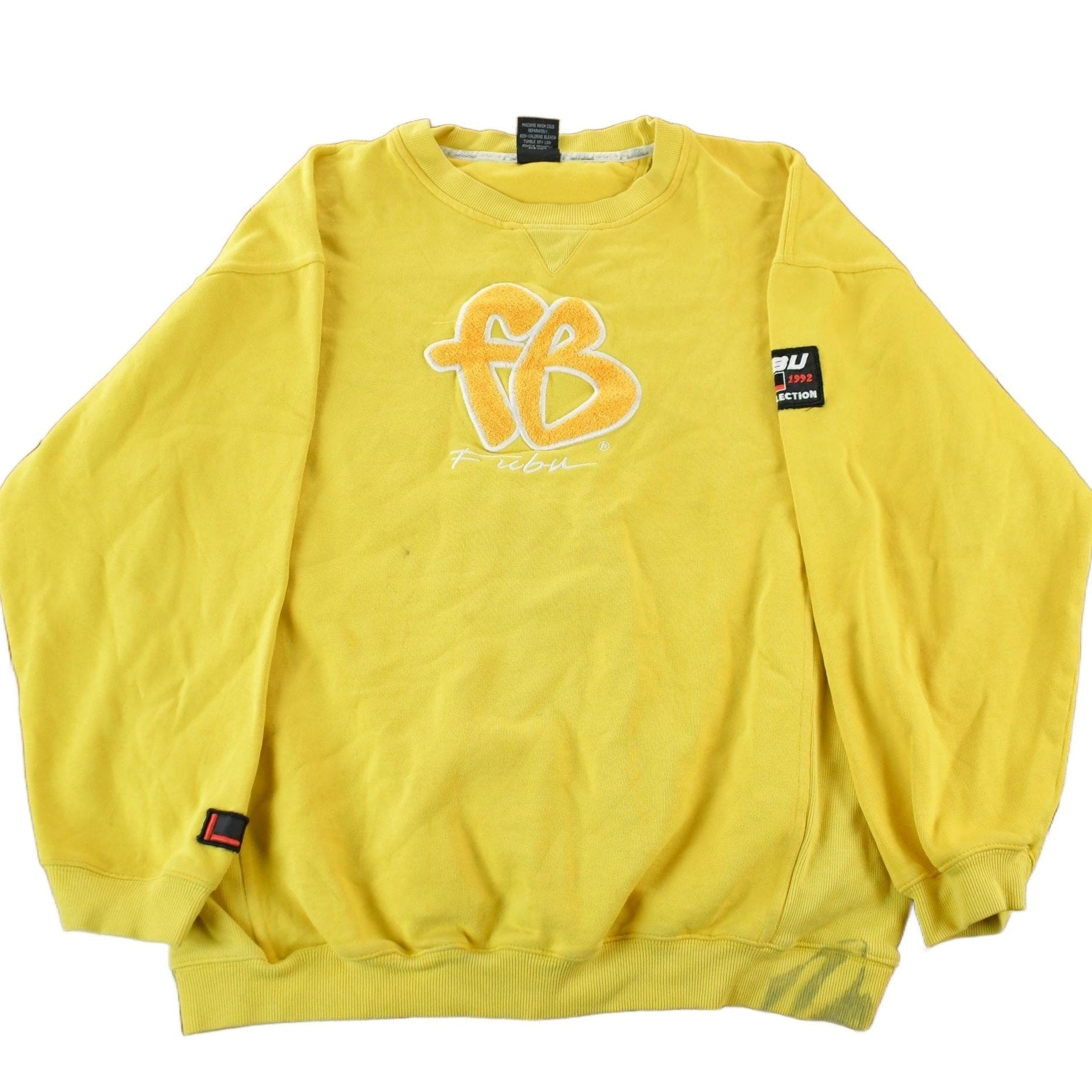 Vintage 1990s Fubu Crewneck Sweatshirt Youth XL from propervintagecanada