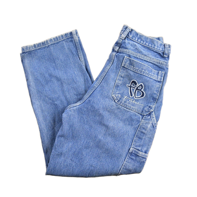 Vintage 1990s Fubu Denim Jeans Men's 28 x 27.5 from propervintagecanada