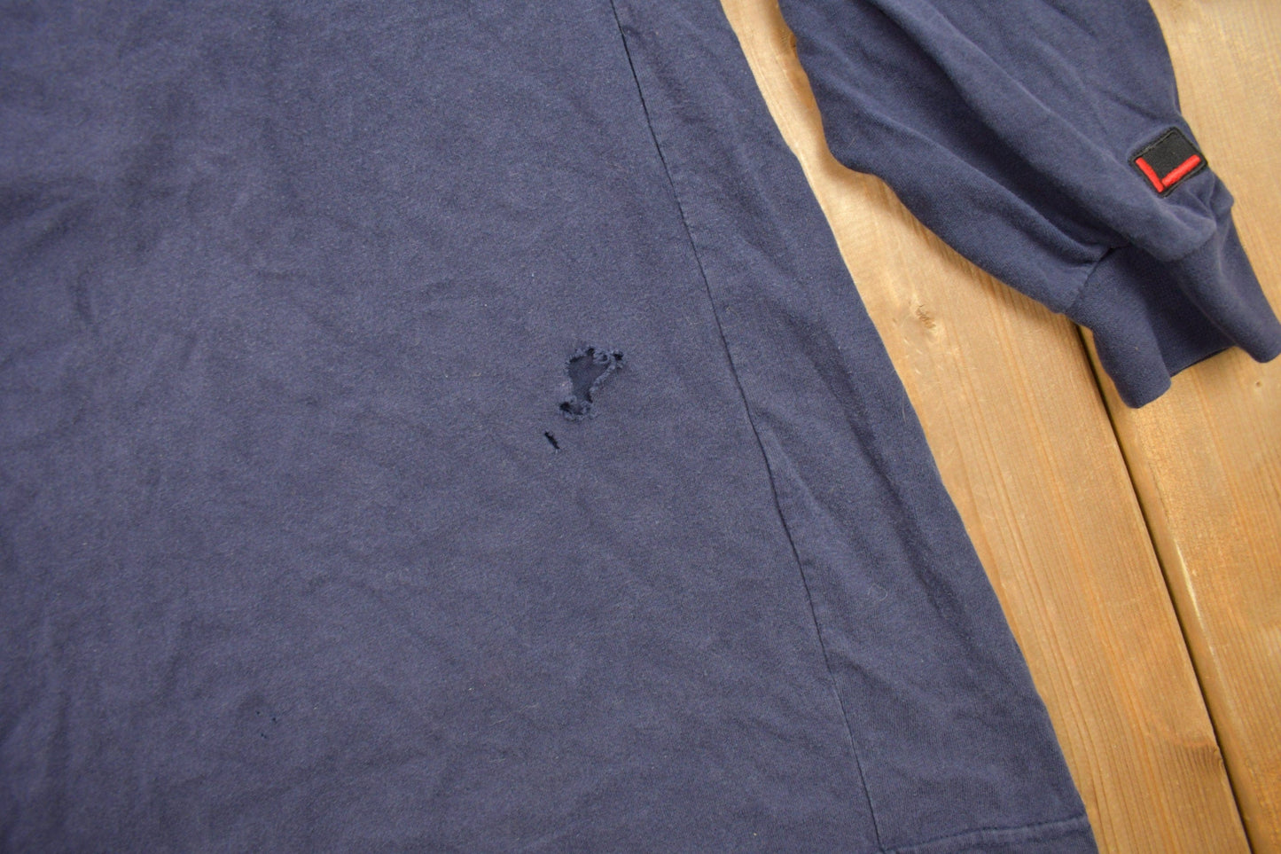 Vintage 1990s FUBU Embroidered Long Sleeve T-Shirt Hip Hop Apparel Men's 2XL from propervintagecanada