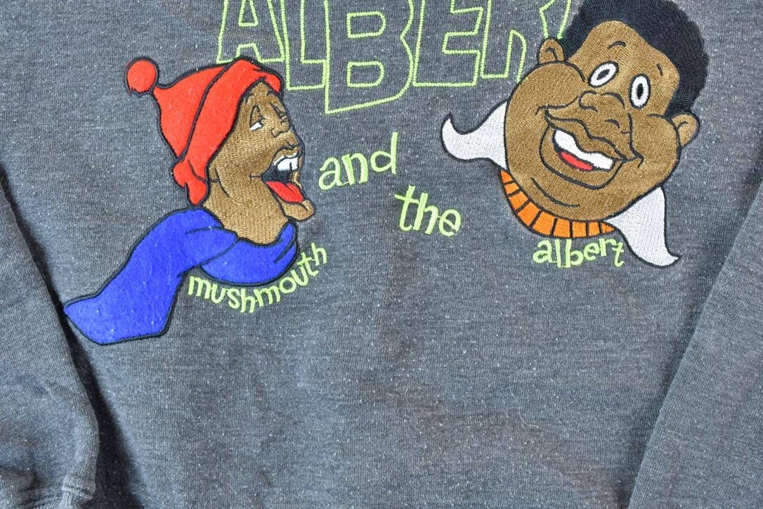 Vintage 1990s Fubu Fat Albert Heavyweight Crewneck Sweatshirt Men's Large from propervintagecanada