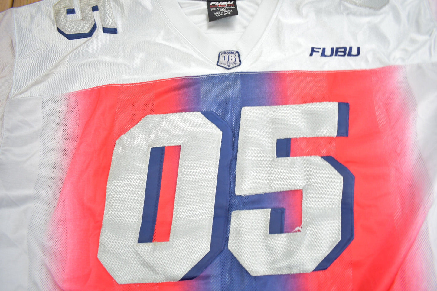 Vintage 1990s FUBU Football Jersey Men's 2XL from propervintagecanada