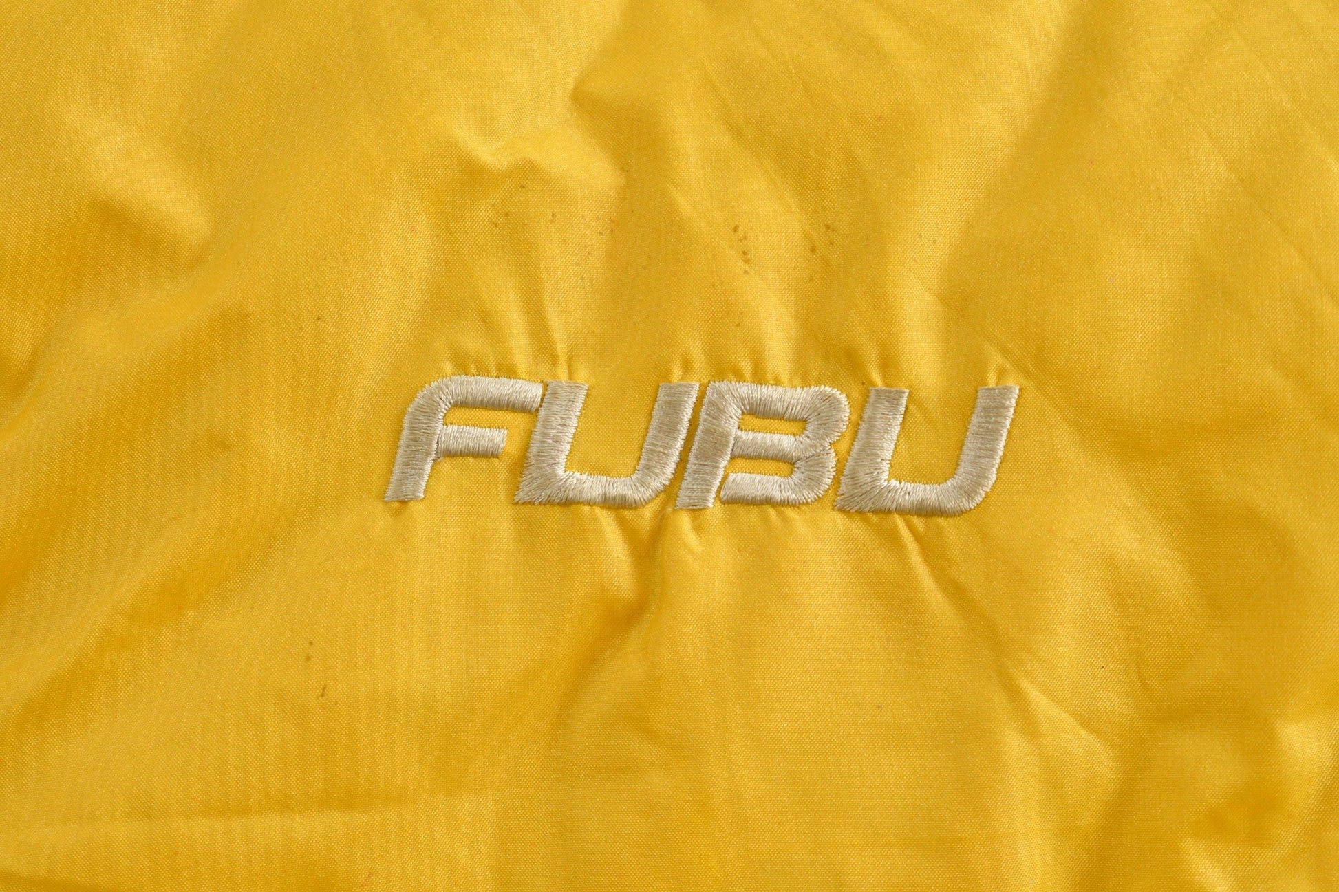 Vintage 1990s Fubu Jeans Puffer Vest Men's 2XL from propervintagecanada