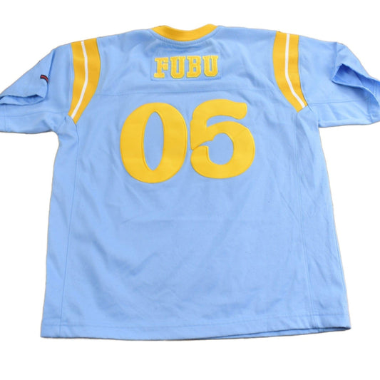 Vintage 1990s FUBU Jersey Style Shirt Youth Large Men's Medium from propervintagecanada