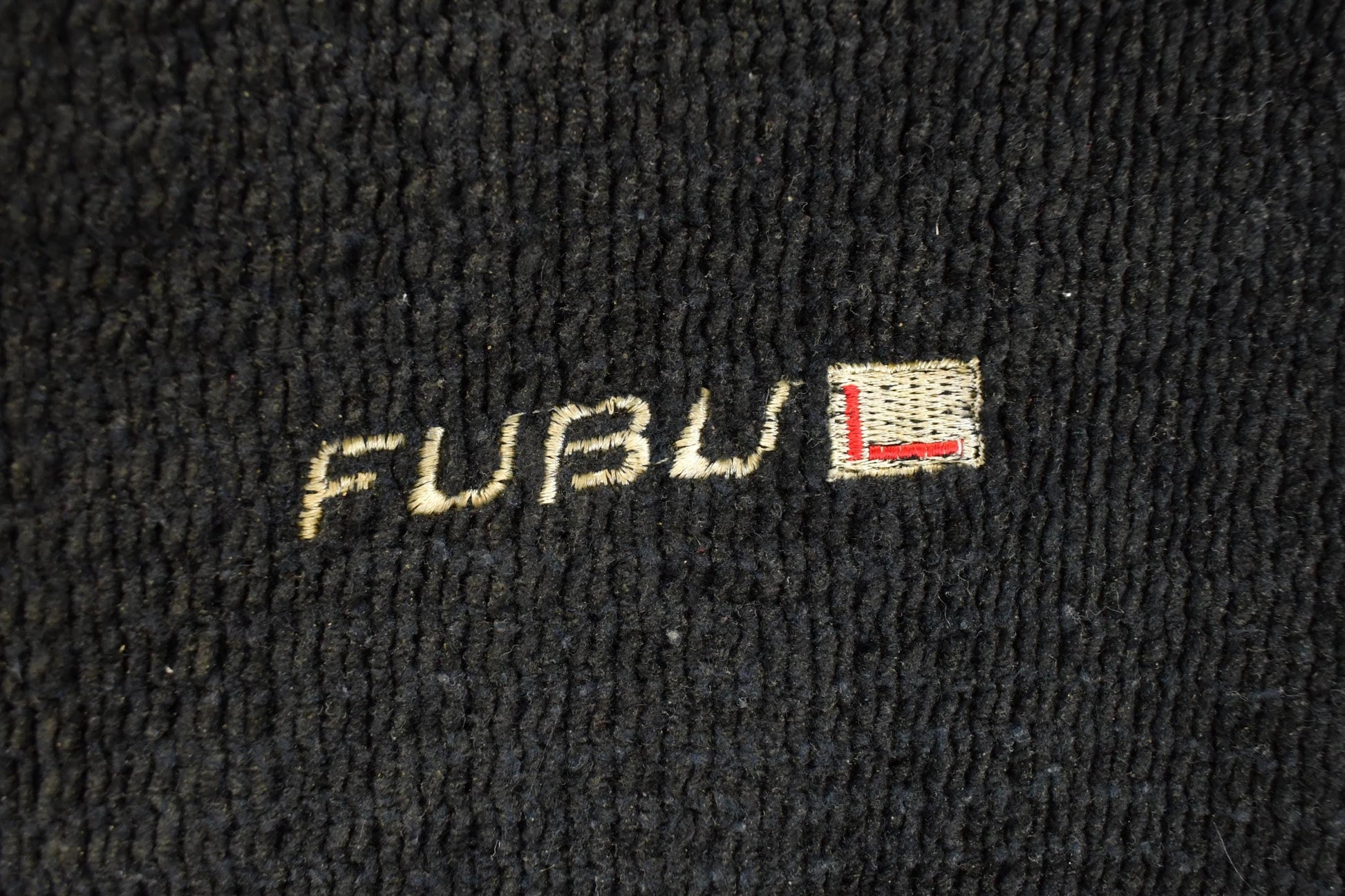 Vintage 1990s FUBU Knit Crewneck Sweater Men's XL from propervintagecanada