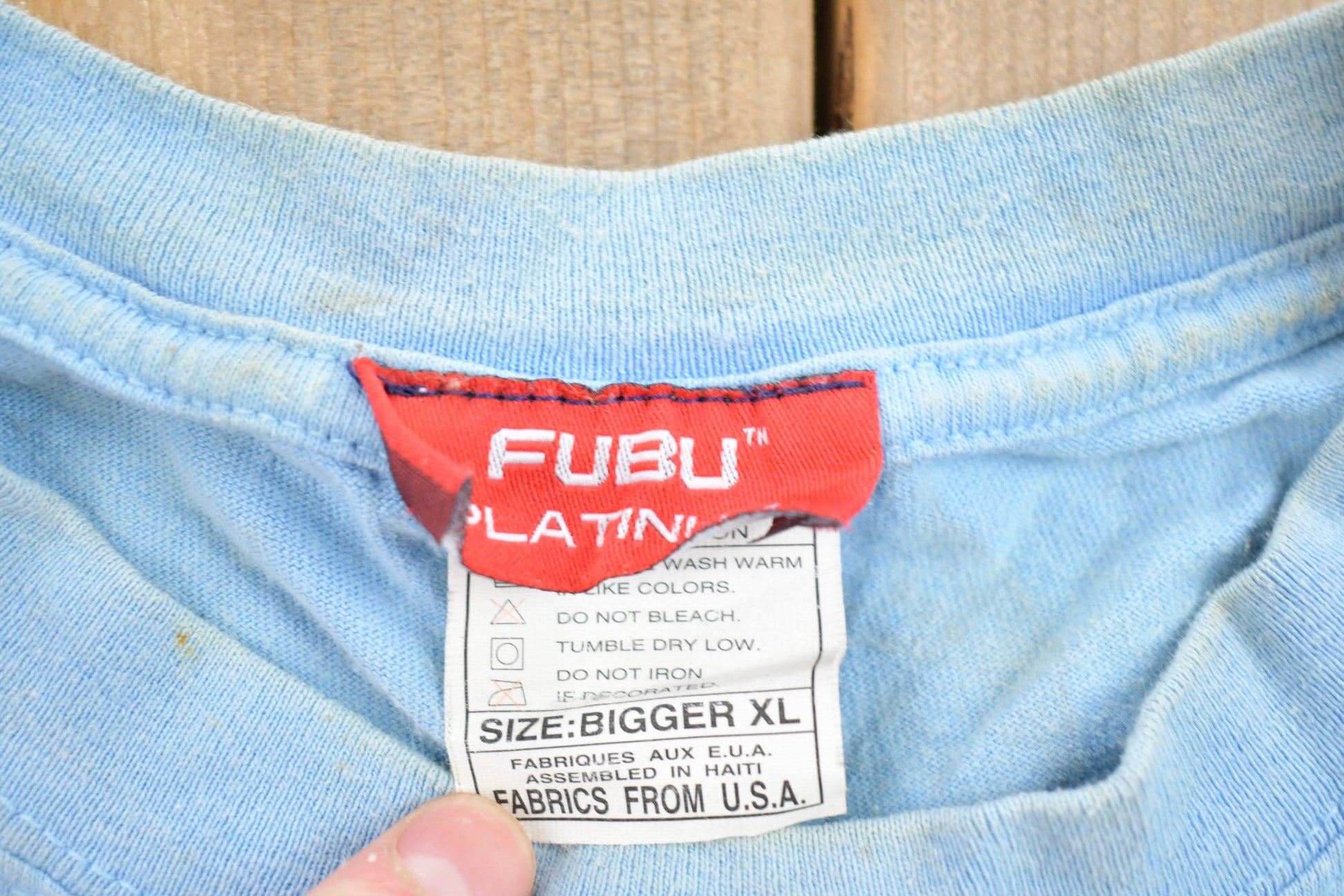 Vintage 1990s Fubu Platinum Fat Albert Graphic T-Shirt Men's XL from propervintagecanada