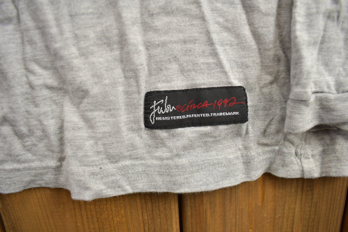 Vintage 1990s FUBU Sports Graphic Long Sleeve Shirt from propervintagecanada