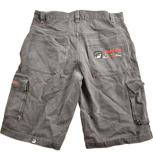 Vintage 1990s Fubu The Collection Baggy Jean Shorts Men's 36 from propervintagecanada