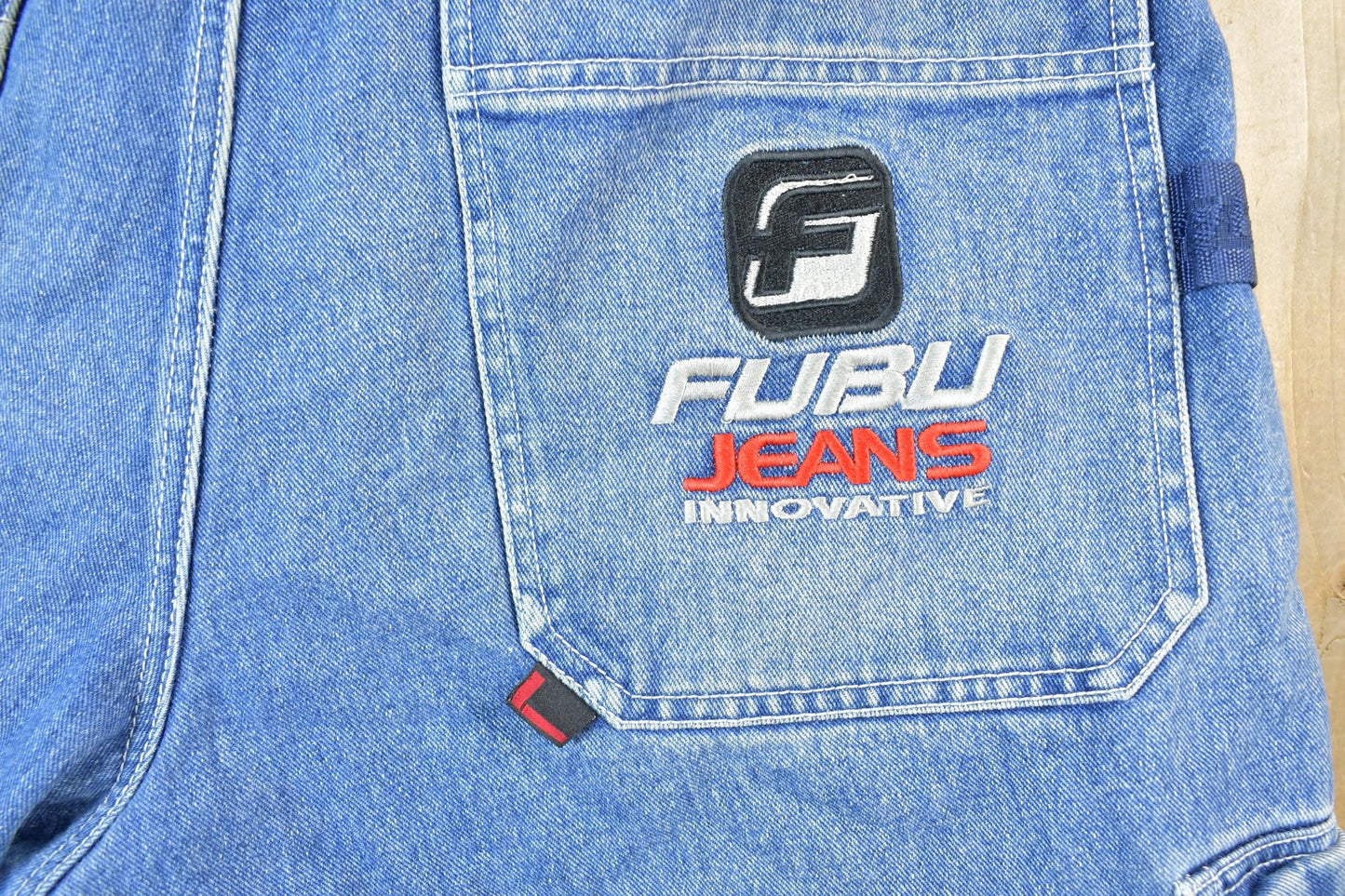 Vintage 1990s Fubu The Collection Denim Hip Hop Jeans Men's 38 x 30 from propervintagecanada