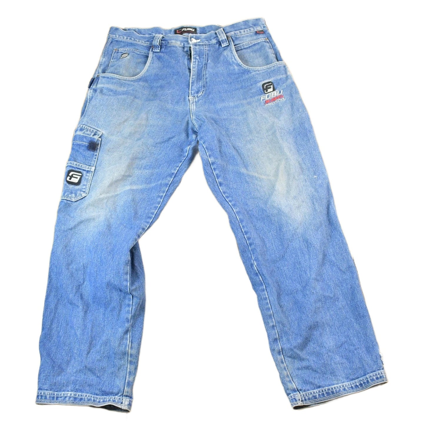 Vintage 1990s Fubu The Collection Denim Hip Hop Jeans Men's 38 x 30 from propervintagecanada