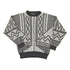 Vintage 1990s FYI Private Stock Abstract Knit Crewneck Sweater Men&