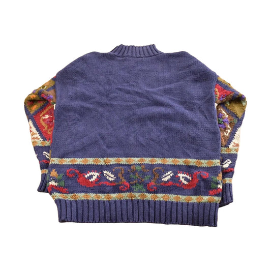 Vintage 1990s Gallagher Knit Mock Neck Sweater Women's M from propervintagecanada