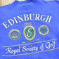 Vintage 1990s Galt Sand Edinburgh Golf Souvenir Crewneck Sweatshirt Mens L from propervintagecanada