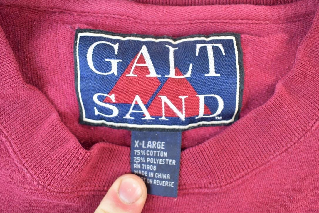 Vintage 1990s Galt Sand Iowa State University Collegiate Crewneck / Embroidered / NCAA Sweatshirt / Sportswear / Americana from propervintagecanada