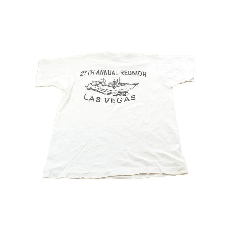 Vintage 1990s Game Wardens of Vietnam Las Vegas Reunion Army Souvenir T-Shirt Mens M from propervintagecanada