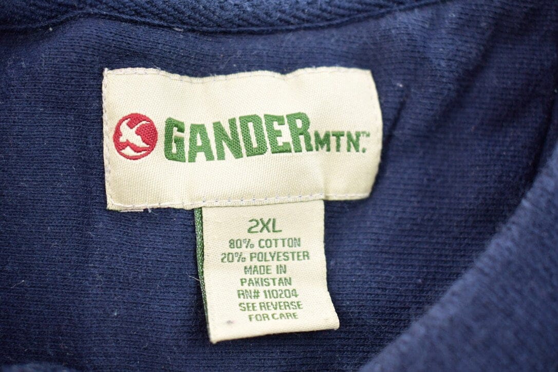 Vintage 1990s Gander Blank Crewneck Sweatshirt Men's XL from propervintagecanada
