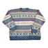 Vintage 1990s Gant Knit Abstract Pattern Crewneck Sweater Mens XL from propervintagecanada