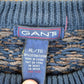 Vintage 1990s Gant Knit Abstract Pattern Crewneck Sweater Mens XL from propervintagecanada