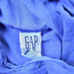 Vintage 1990s Gap Blank Blue Hoodie Men's XL from propervintagecanada