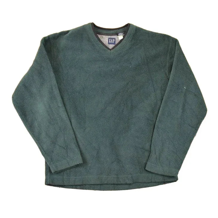 Vintage 1990s Gap Fleece Outdoorsman Sweater Men's L from propervintagecanada