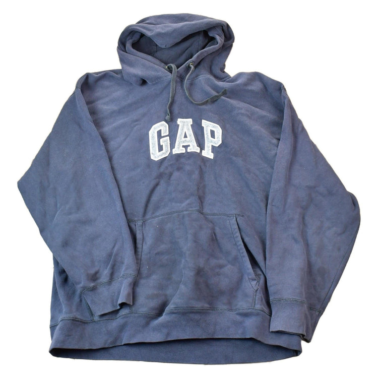 Vintage 1990s GAP Graphic Embroidered Hoodie Men's 2XL from propervintagecanada