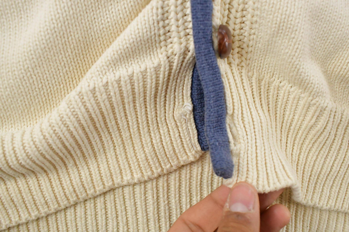 Vintage 1990s Gap Knit Cardigan Sweater Men's XL from propervintagecanada