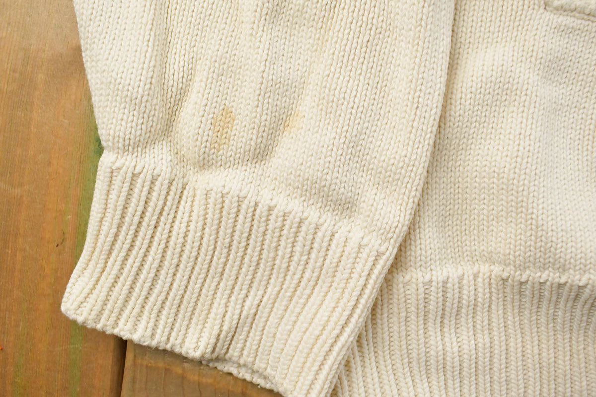 Vintage 1990s Gap Knit Cardigan Sweater Men's XL from propervintagecanada