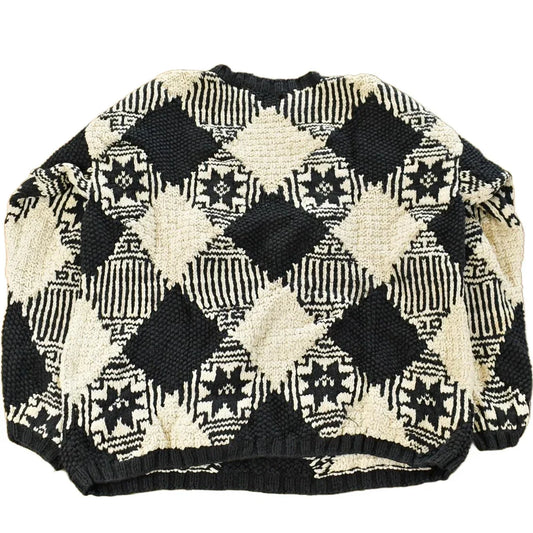 Vintage 1990s Gap Pattern Hand Knit Sweater Women's S from propervintagecanada