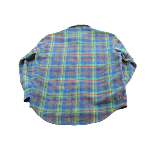 Vintage 1990s GAP Plaid Flannel Button Up Shirt Men's M from propervintagecanada