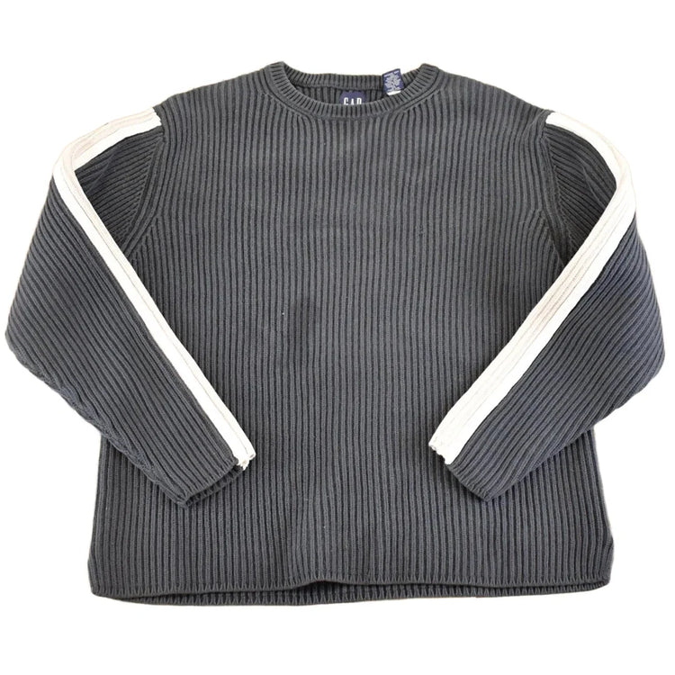 Vintage 1990s Gap Ribbed Knit Crewneck Sweater Men's M from propervintagecanada