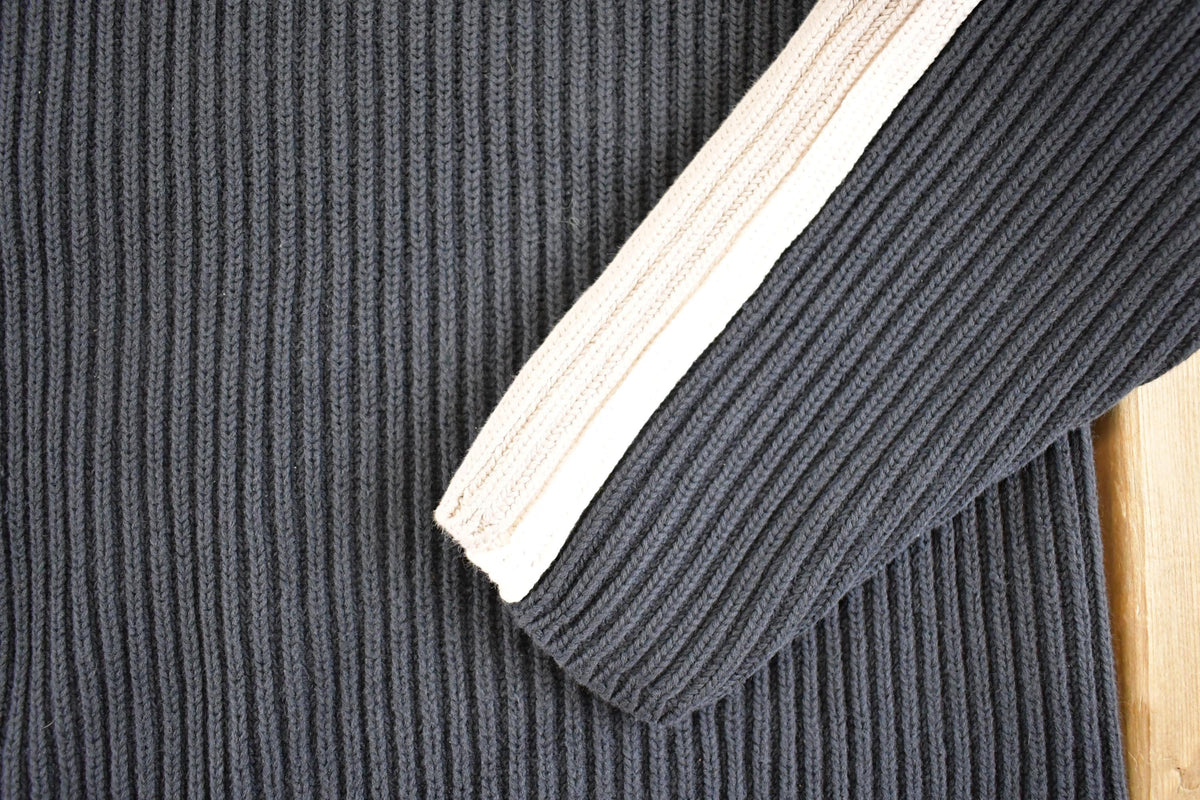 Vintage 1990s Gap Ribbed Knit Crewneck Sweater Men's M from propervintagecanada