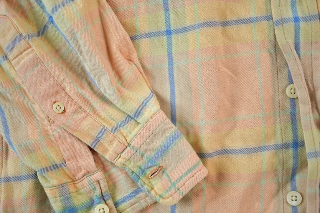 Vintage 1990s Gap Striped Button Up Western Style Shirt Men's Large from propervintagecanada