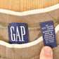 Vintage 1990s Gap Striped Preppy Souvenir T-Shirt Men's L from propervintagecanada