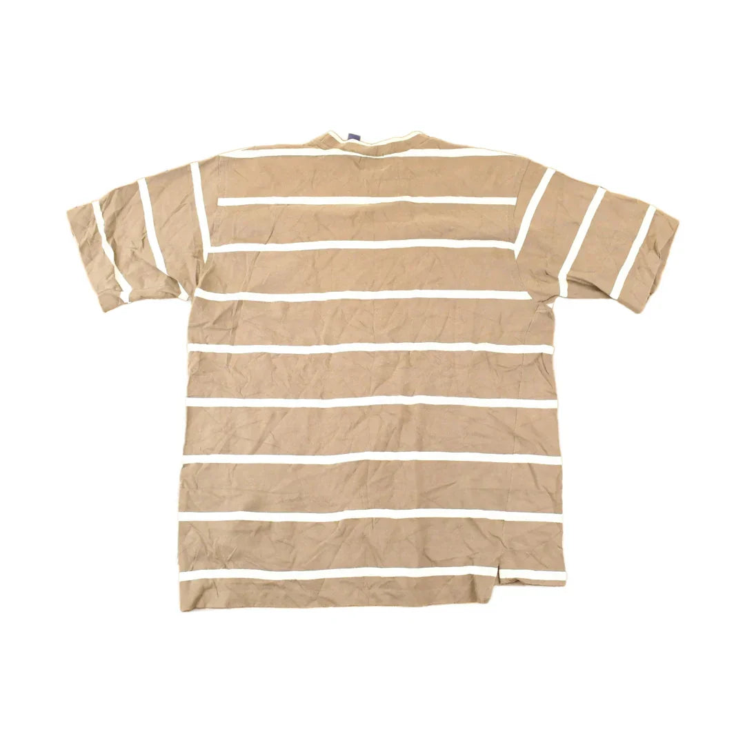 Vintage 1990s Gap Striped Preppy Souvenir T-Shirt Men's L from propervintagecanada