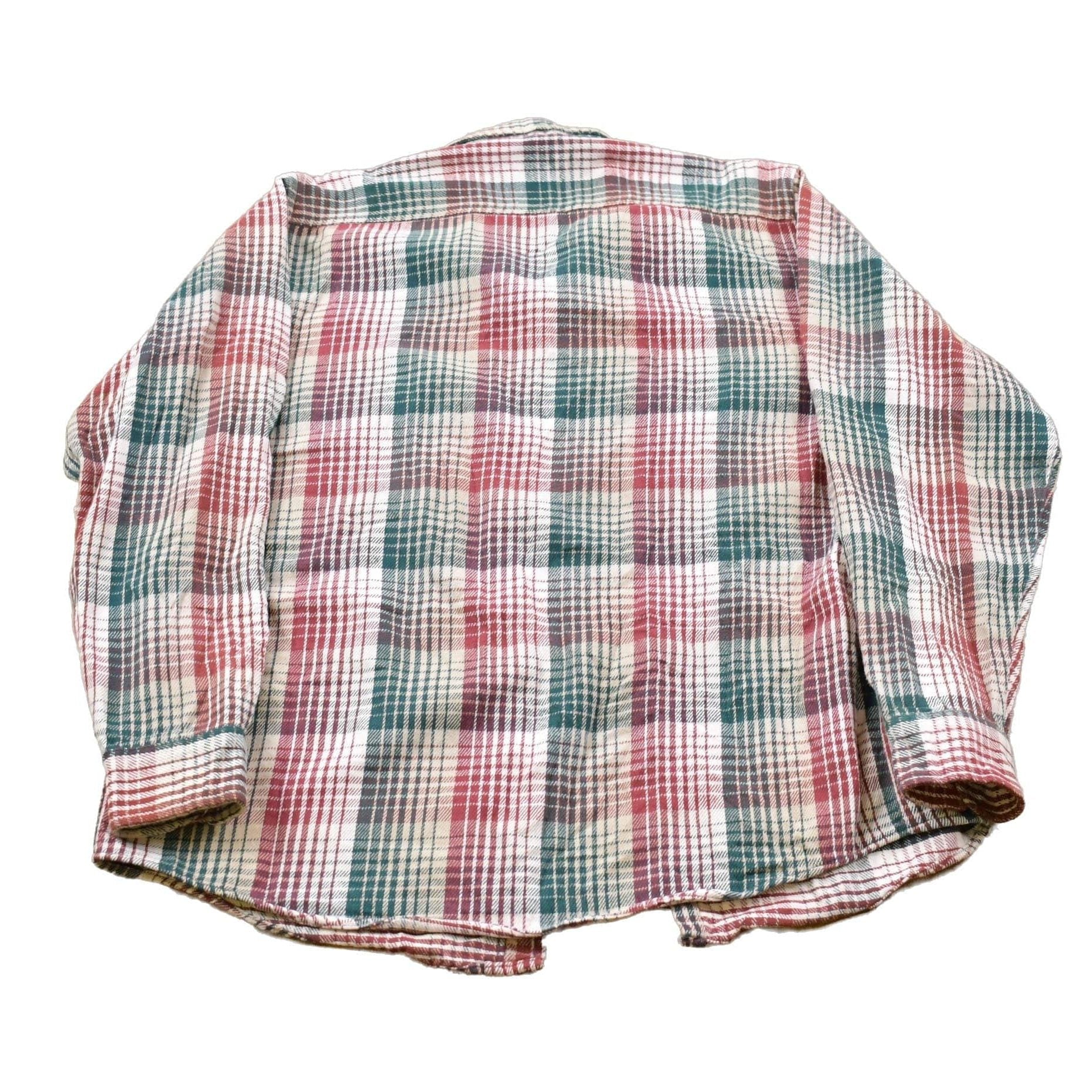 Vintage 1990s Geatland Apparel Plaid Button Up Shirt Men's Large from propervintagecanada
