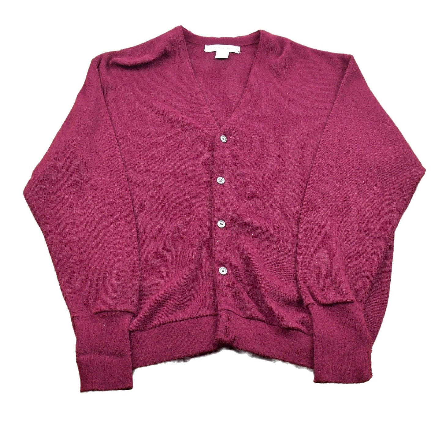 Vintage 1990s Geoffrey Beene Button Up Cardigan Sweater Men's XL from propervintagecanada