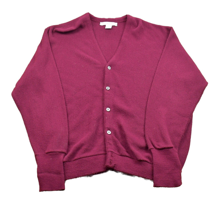 Vintage 1990s Geoffrey Beene Button Up Cardigan Sweater Men's XL from propervintagecanada