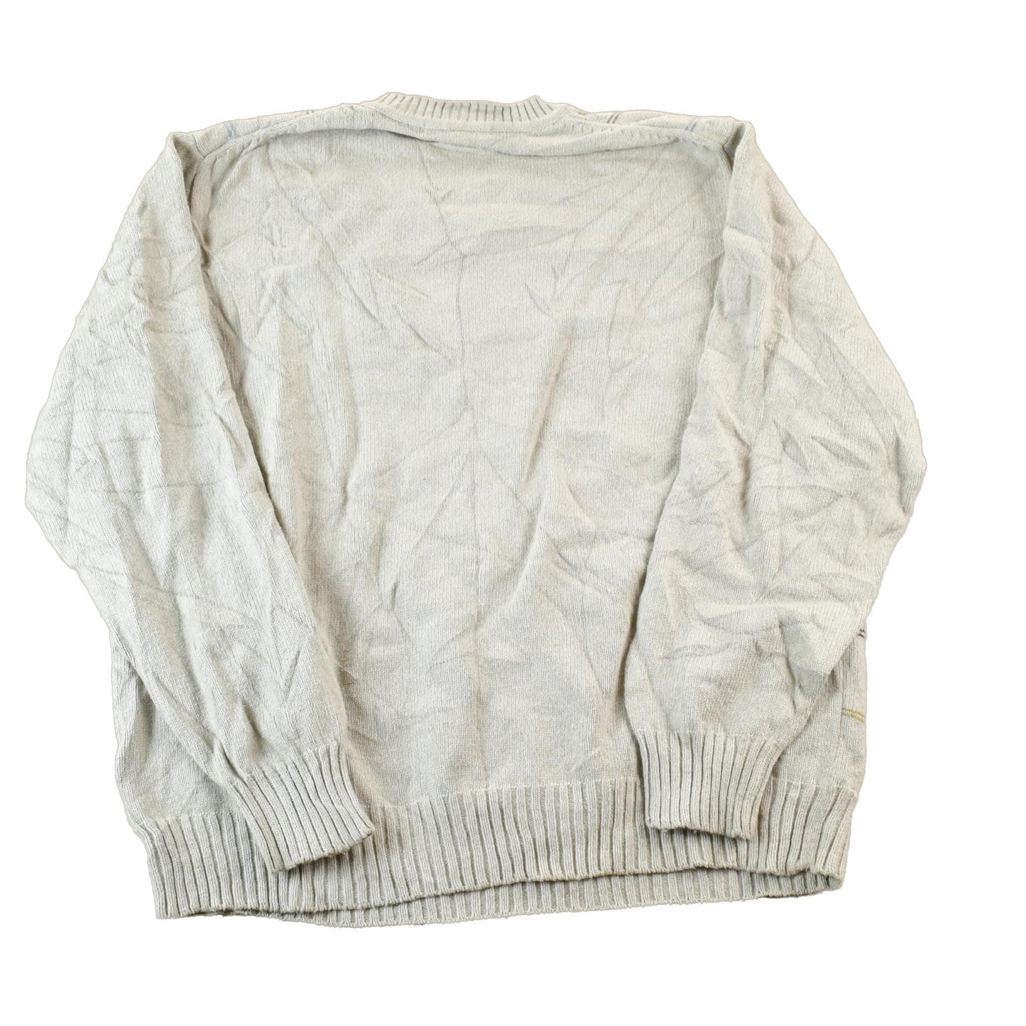 Vintage 1990s Geoffrey Beene Knit Crewneck Sweater Men's XL from propervintagecanada