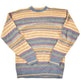 Vintage 1990s Geoffrey Beene Striped Knit Crewneck Sweater Mens M from propervintagecanada