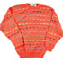Vintage 1990s Geometric Knit Abstract Pattern Crewneck Sweater Mens S from propervintagecanada