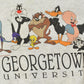 Vintage 1990s Georgetown Hoyas Looney Tunes Collegiate Crewneck Sweatshirt Men's 2XL from propervintagecanada