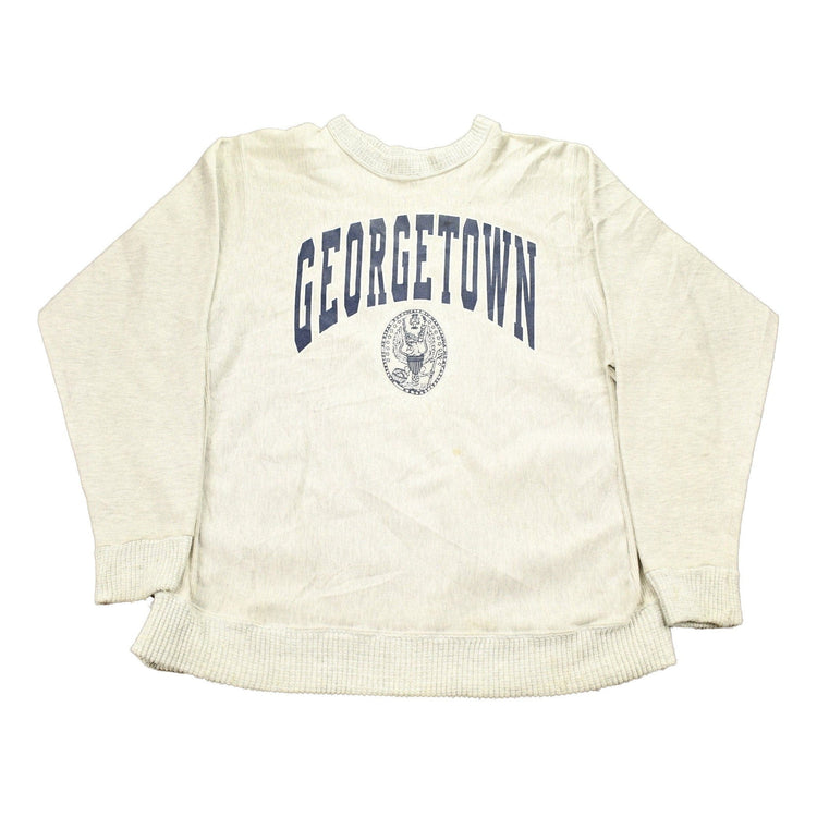 Vintage 1990s Georgetown University Collegiate Crewneck Men's 2XL from propervintagecanada