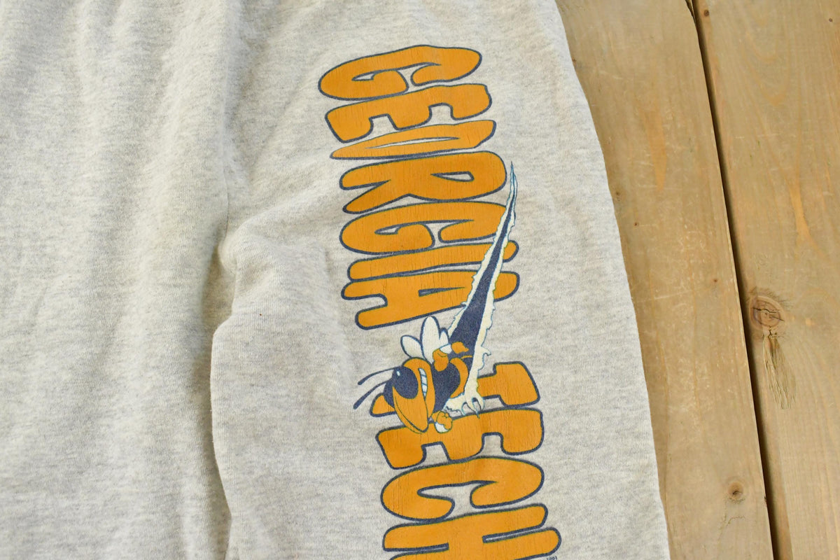Vintage 1990s Georgia Tech Yellow Jackets Tultex Sweatpants Men's 32 x 28 from propervintagecanada