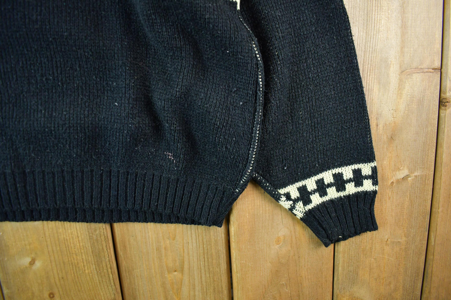 Vintage 1990s Gerard Martin Turtleneck Knit Sweater Women's Medium from propervintagecanada