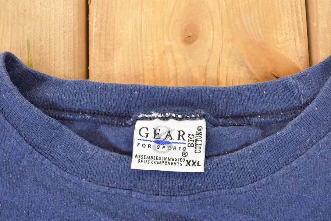 Vintage 1990s Germany Sailboats Souvenir Travel T-Shirt Men's XL / Destination Shirt / 90s Single Stitch Graphic Tee from propervintagecanada