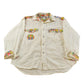 Vintage 1990s Get Used By Elie Pop Comic Art Button Up Shirt Men's L-XL from propervintagecanada