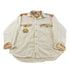 Vintage 1990s Get Used By Elie Pop Comic Art Button Up Shirt Men&